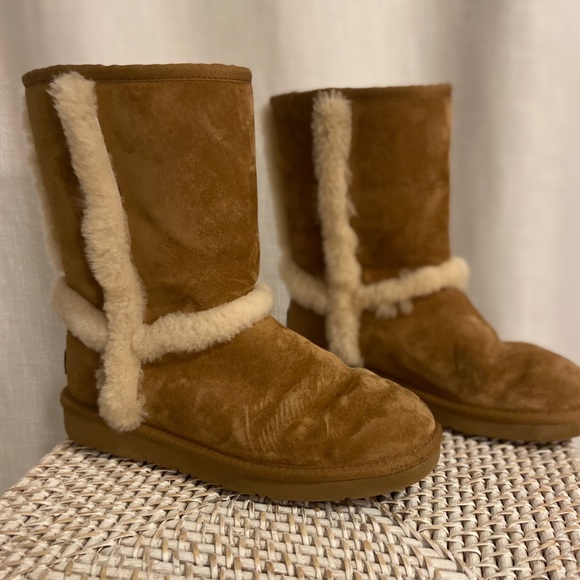 SOLD: Ugg Womens Sundance Short Waterproof Boot - Picture 2 of 8